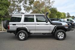 2019 Toyota Landcruiser GXL VDJ76R 4X4 Dual Range Silver Pearl