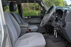 2019 Toyota Landcruiser GXL VDJ76R 4X4 Dual Range Silver Pearl