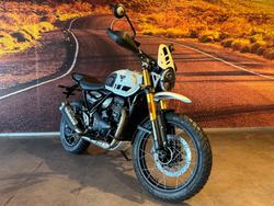 2026 Triumph Scrambler 400 XC Scrambler White