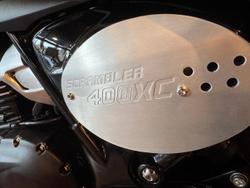 2026 Triumph Scrambler 400 XC Scrambler White