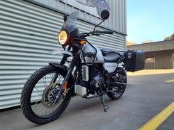 2022 Royal Enfield Himalayan E5 Mid Himalayan Silver