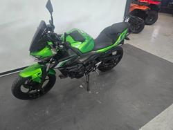 2025 Kawasaki Z500 Green
