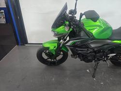 2025 Kawasaki Z500 Green