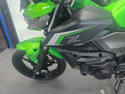 2025 Kawasaki Z500 Green
