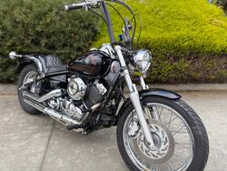 2010 Yamaha XVS650 V-STAR CUSTOM Black
