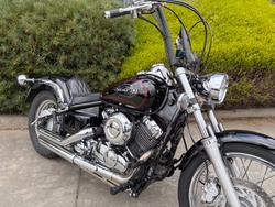 2010 Yamaha XVS650 V-STAR CUSTOM Black