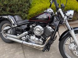 2010 Yamaha XVS650 V-STAR CUSTOM Black