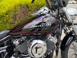 2010 Yamaha XVS650 V-STAR CUSTOM Black