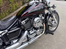 2010 Yamaha XVS650 V-STAR CUSTOM Black