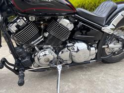 2010 Yamaha XVS650 V-STAR CUSTOM Black