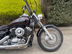 2010 Yamaha XVS650 V-STAR CUSTOM Black