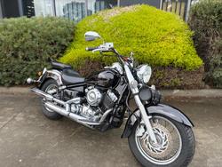 2017 Yamaha XVS650A V-STAR CLASSIC Black