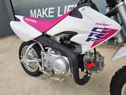 2026 Honda 2026 Honda 50CC CRF50F White