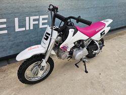 2026 Honda 2026 Honda 50CC CRF50F White