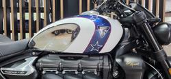 2025 Triumph ROCKET 3 R EVEL KNIEVEL SILVER