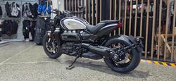 2025 Triumph ROCKET 3 R EVEL KNIEVEL SILVER