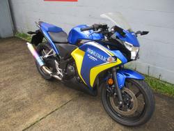 2013 Honda CBR250R BLUE