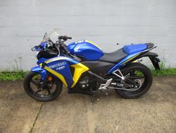 2013 Honda CBR250R BLUE