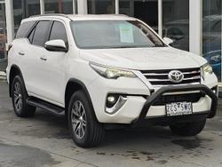 2018 Toyota Fortuner Crusade GUN156R 4X4 Dual Range Glacier White