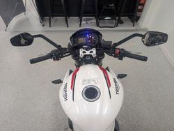 2022 Triumph STREET TRIPLE S 660 LAMS White