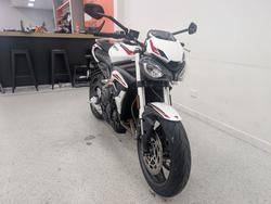 2022 Triumph STREET TRIPLE S 660 LAMS White