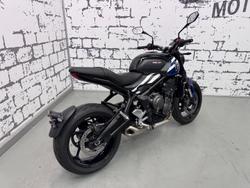 2025 Triumph Trident 660 Full Power Trident Blue