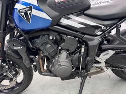 2025 Triumph Trident 660 Full Power Trident Blue