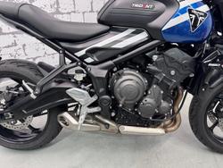2025 Triumph Trident 660 Full Power Trident Blue