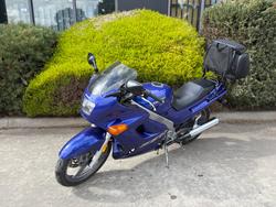 2002 Kawasaki ZZ-R250 (EX250) Blue