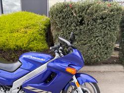 2002 Kawasaki ZZ-R250 (EX250) Blue
