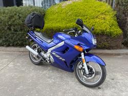 2002 Kawasaki ZZ-R250 (EX250) Blue
