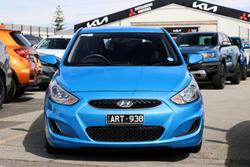 2018 Hyundai Accent Sport RB6 MY18 Blue Lagoon