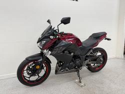 2016 Kawasaki Z300 ABS Red