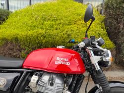 2022 Royal Enfield CONTINENTAL GT 650 E5 CLASSIC ROCKER RED