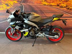 2025 Aprilia RS 457 RS Silver