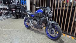 2016 Yamaha MT-07 HO BLUE
