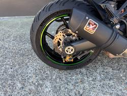 2014 Kawasaki Z1000 GREEN