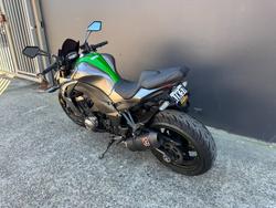 2014 Kawasaki Z1000 GREEN