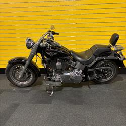 2017 HARLEY-DAVIDSON FLSTF FAT BOY Black