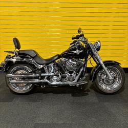 2017 HARLEY-DAVIDSON FLSTF FAT BOY Black