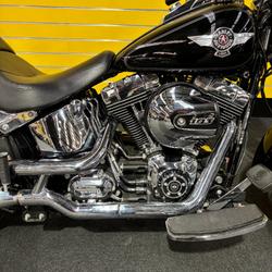 2017 HARLEY-DAVIDSON FLSTF FAT BOY Black