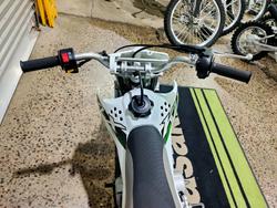 2027 KAWASAKI KLX110R MINI BIKE WHITE
