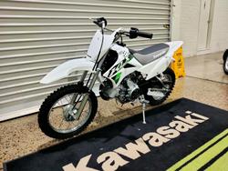 2027 KAWASAKI KLX110R MINI BIKE WHITE