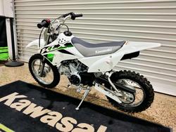 2027 KAWASAKI KLX110R MINI BIKE WHITE