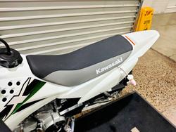 2027 KAWASAKI KLX110R MINI BIKE WHITE