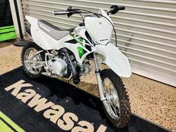 2027 KAWASAKI KLX110R MINI BIKE WHITE