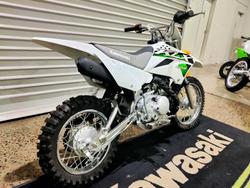 2027 KAWASAKI KLX110R MINI BIKE WHITE