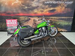 2007 Kawasaki VULCAN 900 CUSTOM GREEN