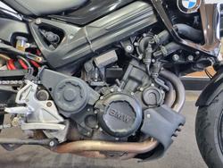 2014 BMW Motorrad Bmw 800CC F 800 R (14-10) LIGHTWHITE UNI/BLACK STORM MET/SCHW