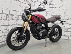 2025 Triumph Scrambler 400 X Scrambler Red